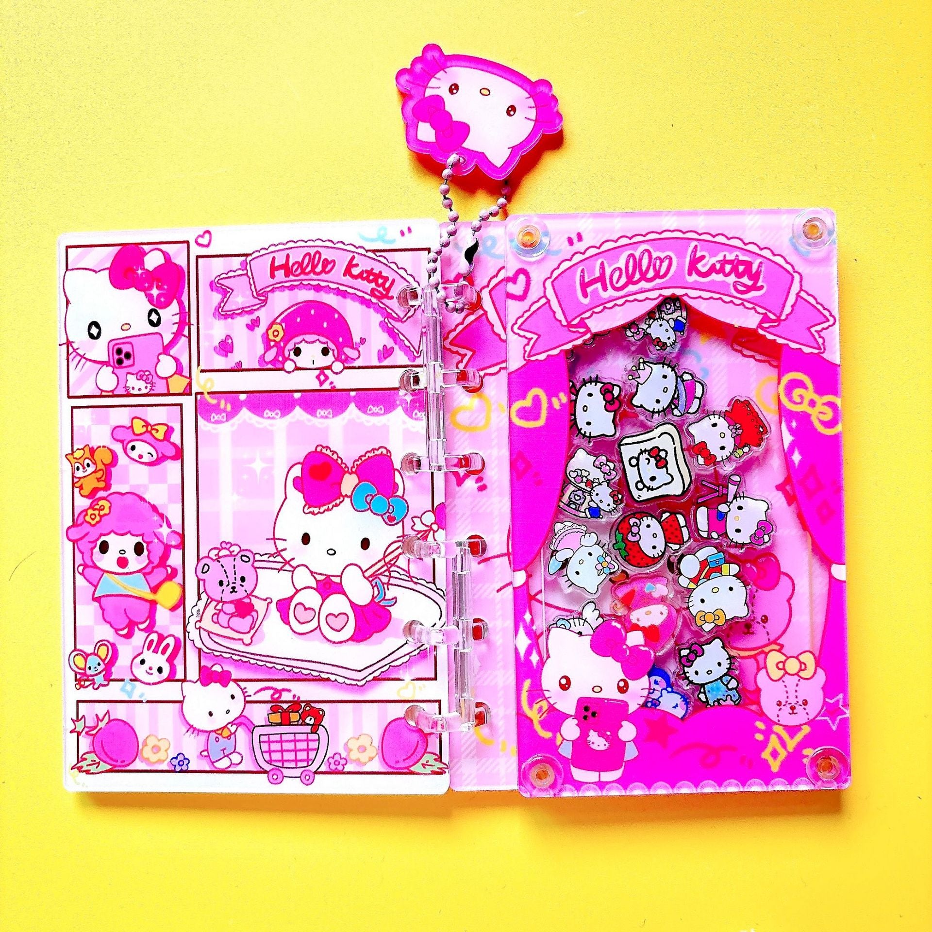 Wholesale acrylic shake book notebook loose-leaf book DIY A7 A5 Size OLY Exclusive